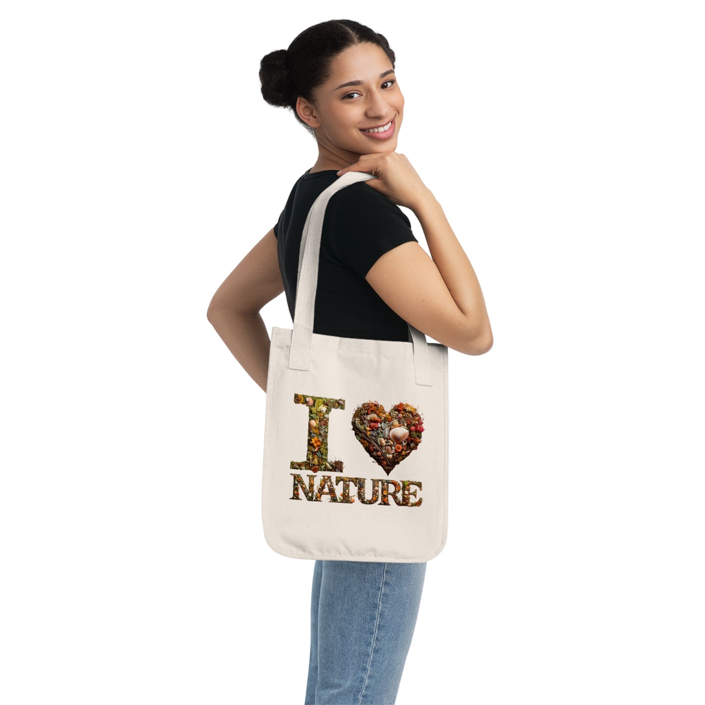 I Heart Nature 100% Cotton Tote