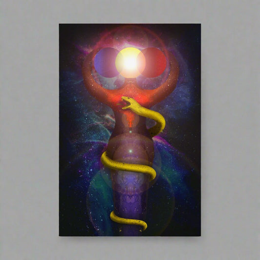 Brigid's Serpent Fine Art Print | Surreal Art