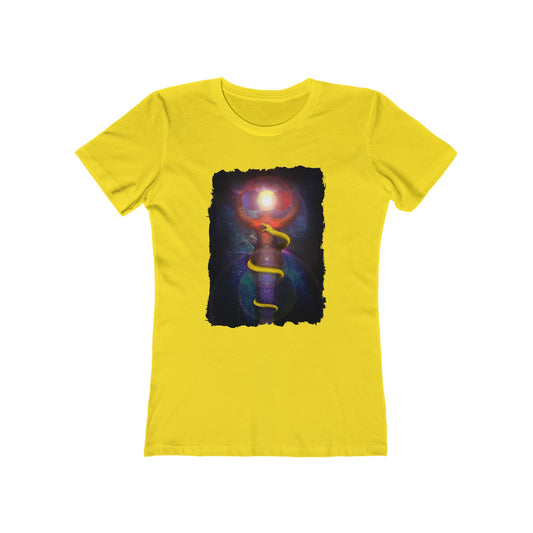 Brigid's Serpent Slim Fit Women's 100% Cotton T-shirt (multicolors)