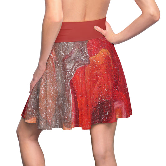 Waves of Creation Women's Flowy Skirt