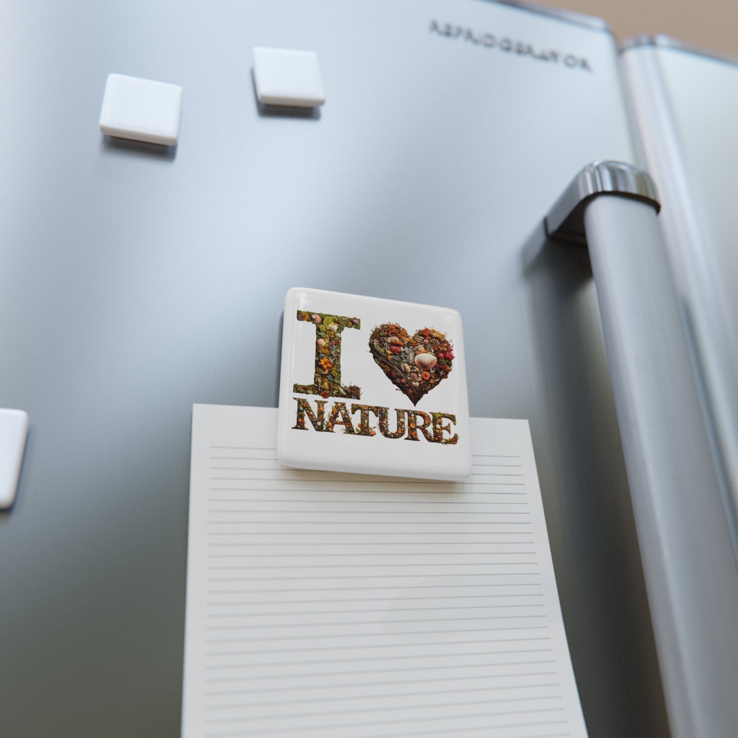 I Heart Nature Porcelain Magnet