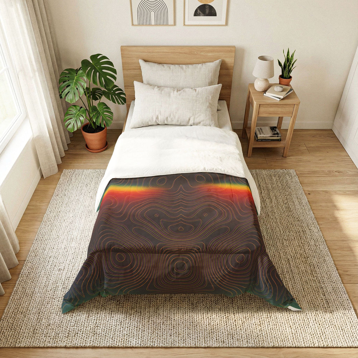 Spectral Heat Wave 100% Cotton Comforter