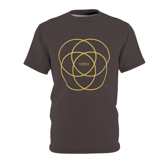 Intersecting Circles Geometric Men's Tee