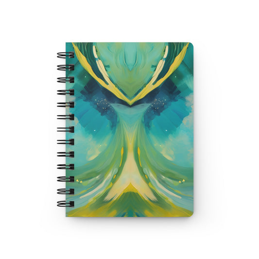 Oceanids Spiral-Bound Lined Notebook