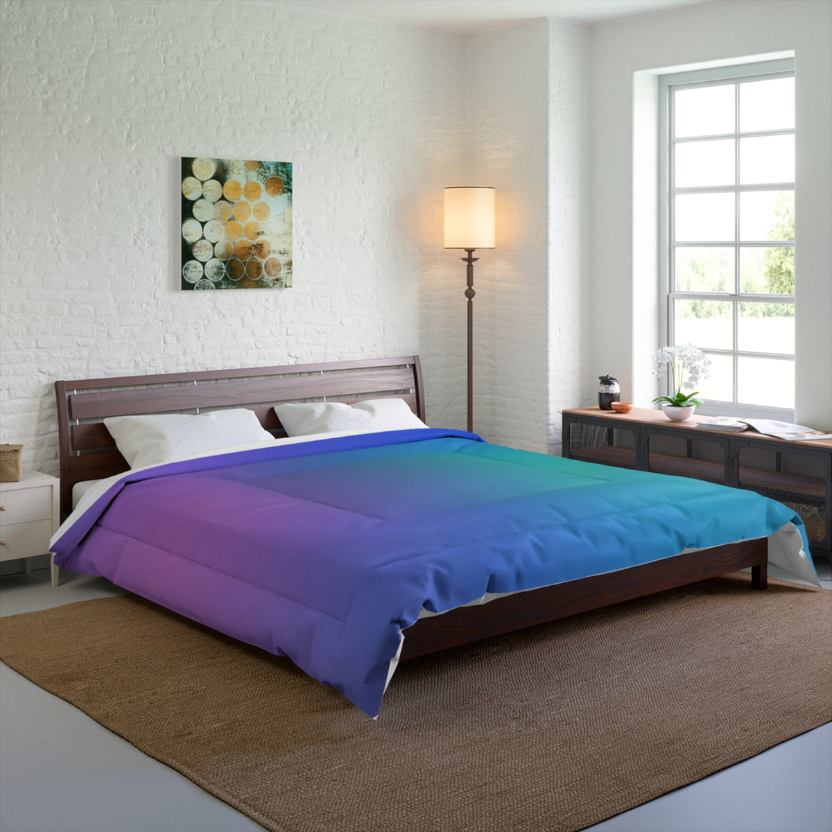 Magical Unicorn Tones Polyester Comforter