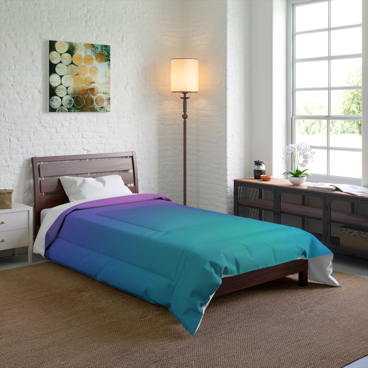 Magical Unicorn Tones Polyester Comforter