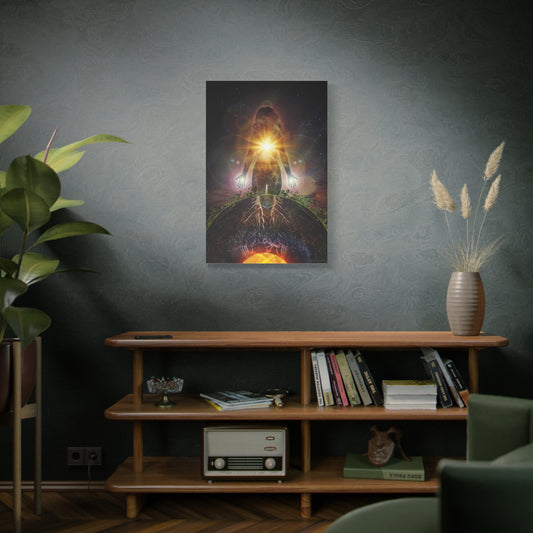 Persephone's Divinity Canvas Print | Surreal Art