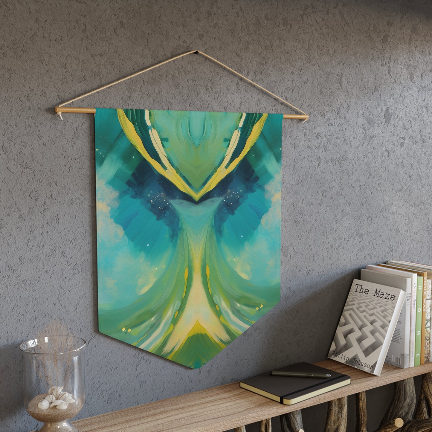 Oceanids Wood + Twine Tapestry