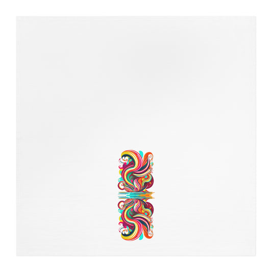 Butterfly Symmetry Large Cotton Dish Towel