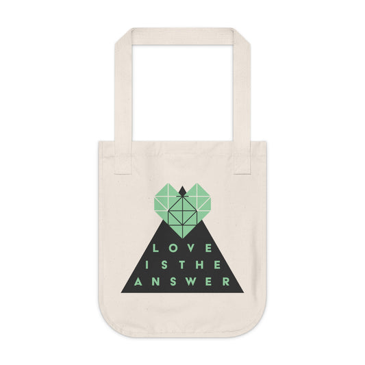 Love is the Answer 100% Cotton Tote