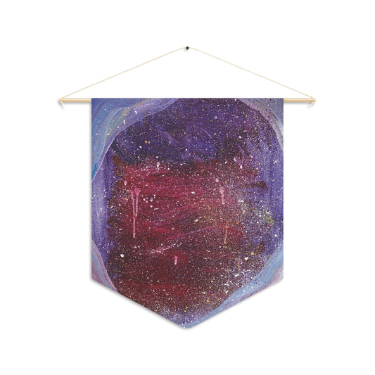 Plato's Cave Painting Wood + Twine Tapestry