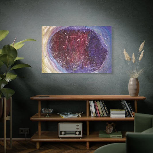 Plato's Cave Painting Canvas Print | Abstract Art