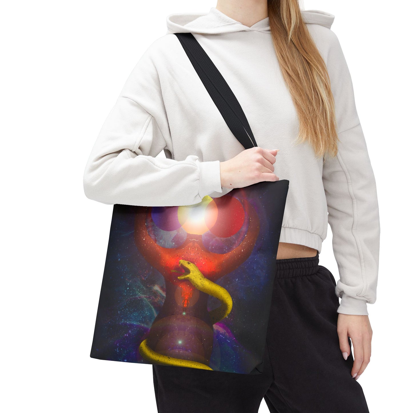 Brigid's Serpent Tote Bag | Surreal Art