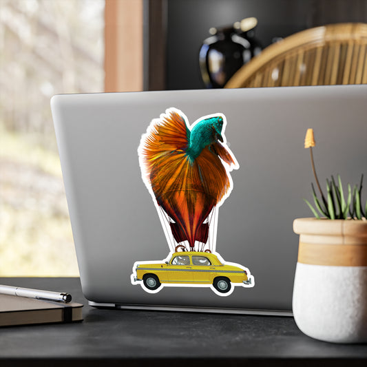 Aquamobile Vinyl Decal Stickers | Surreal Art