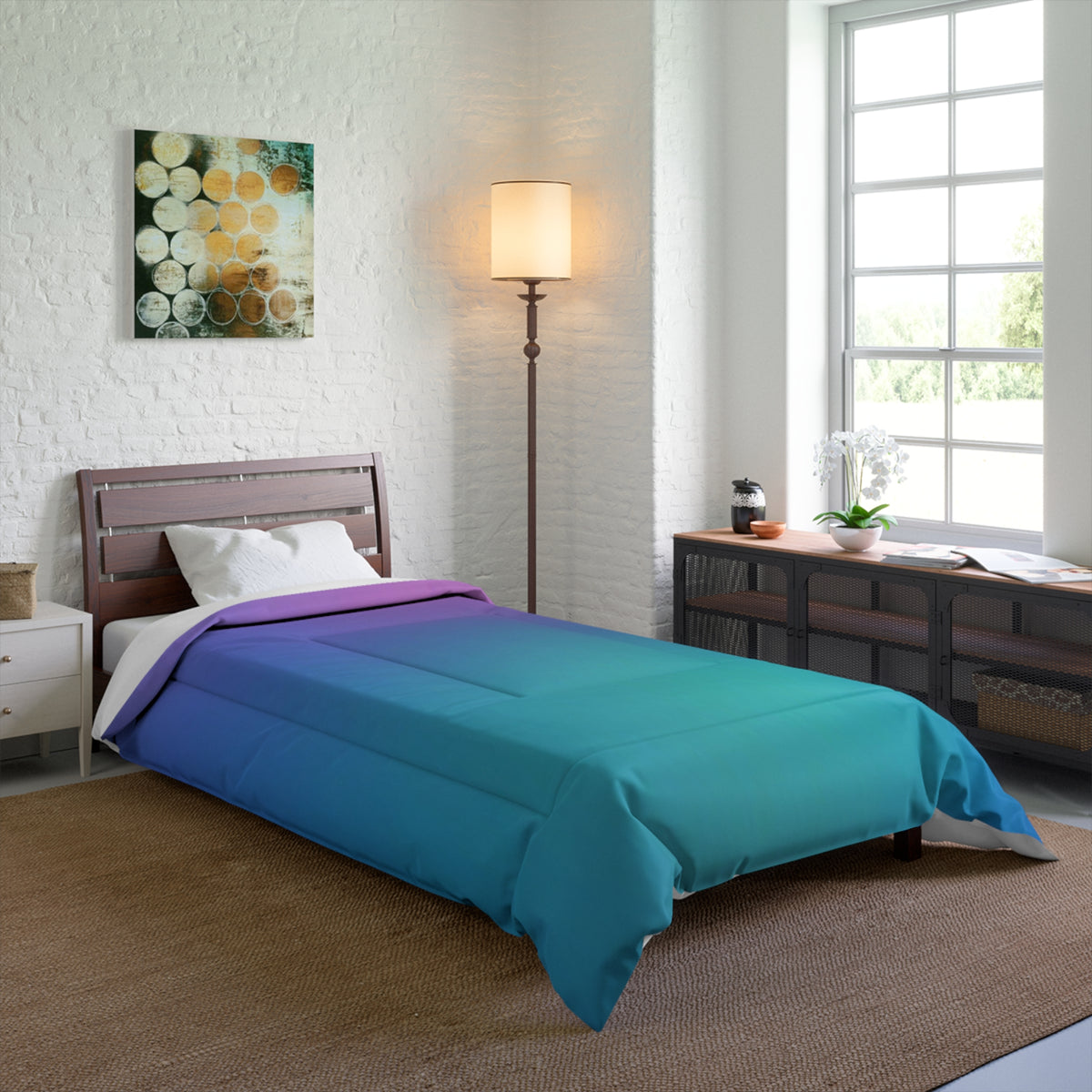 Magical Unicorn Tones Polyester Comforter