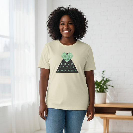 Love is the Answer Adult T-Shirt