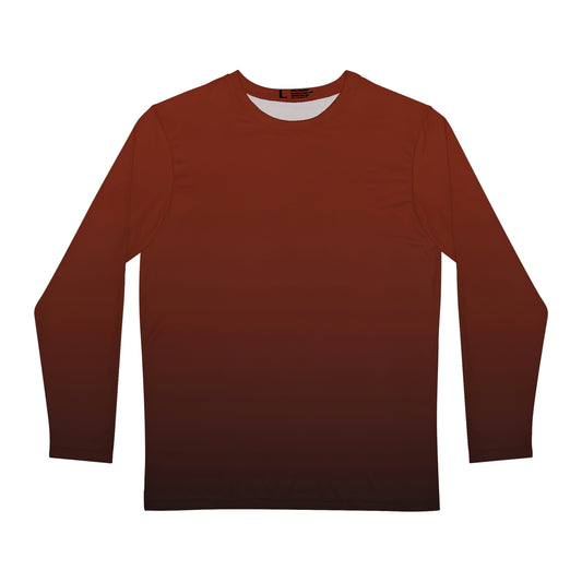 Rusty Red Fade Men's Long Sleeve Shirt