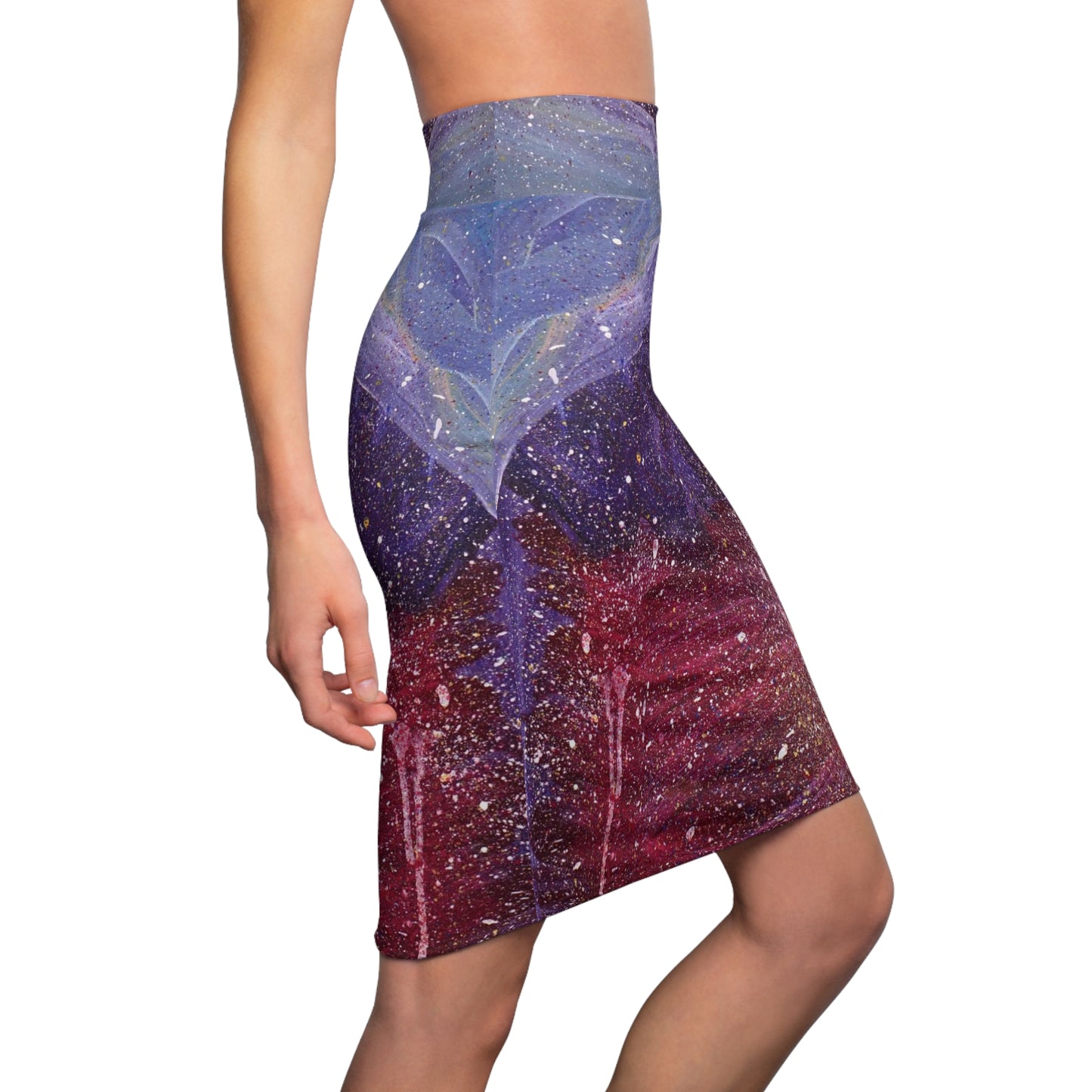 Plato's Cave Painting Women's Pencil Skirt