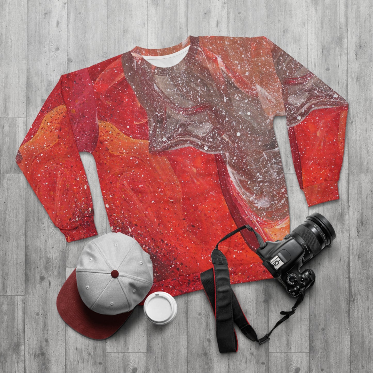 Waves of Creation Painting Unisex Sweatshirt