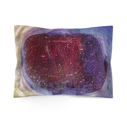 Plato's Cave Painting Microfiber Pillow Sham
