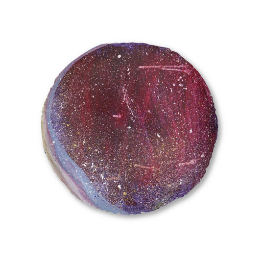 Plato's Cave Painting Tufted Floor Pillow, Round