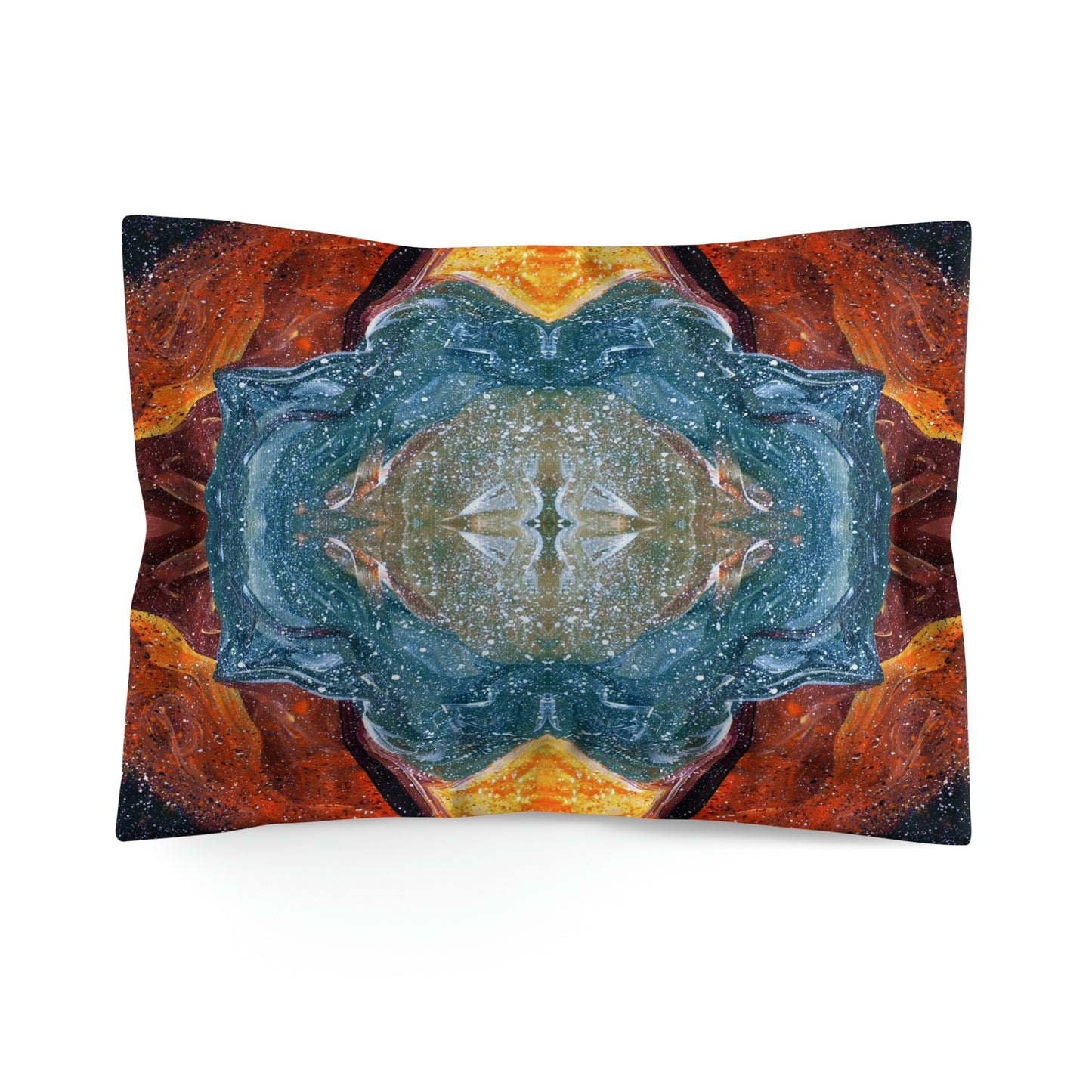 Cosmic Cell Division Microfiber Pillow Sham