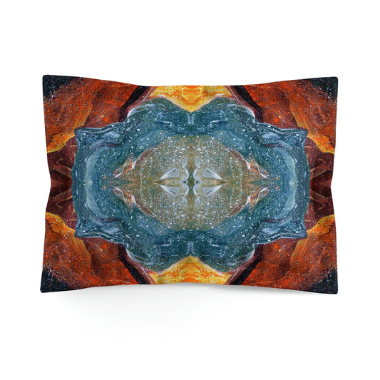 Cosmic Cell Division Microfiber Pillow Sham