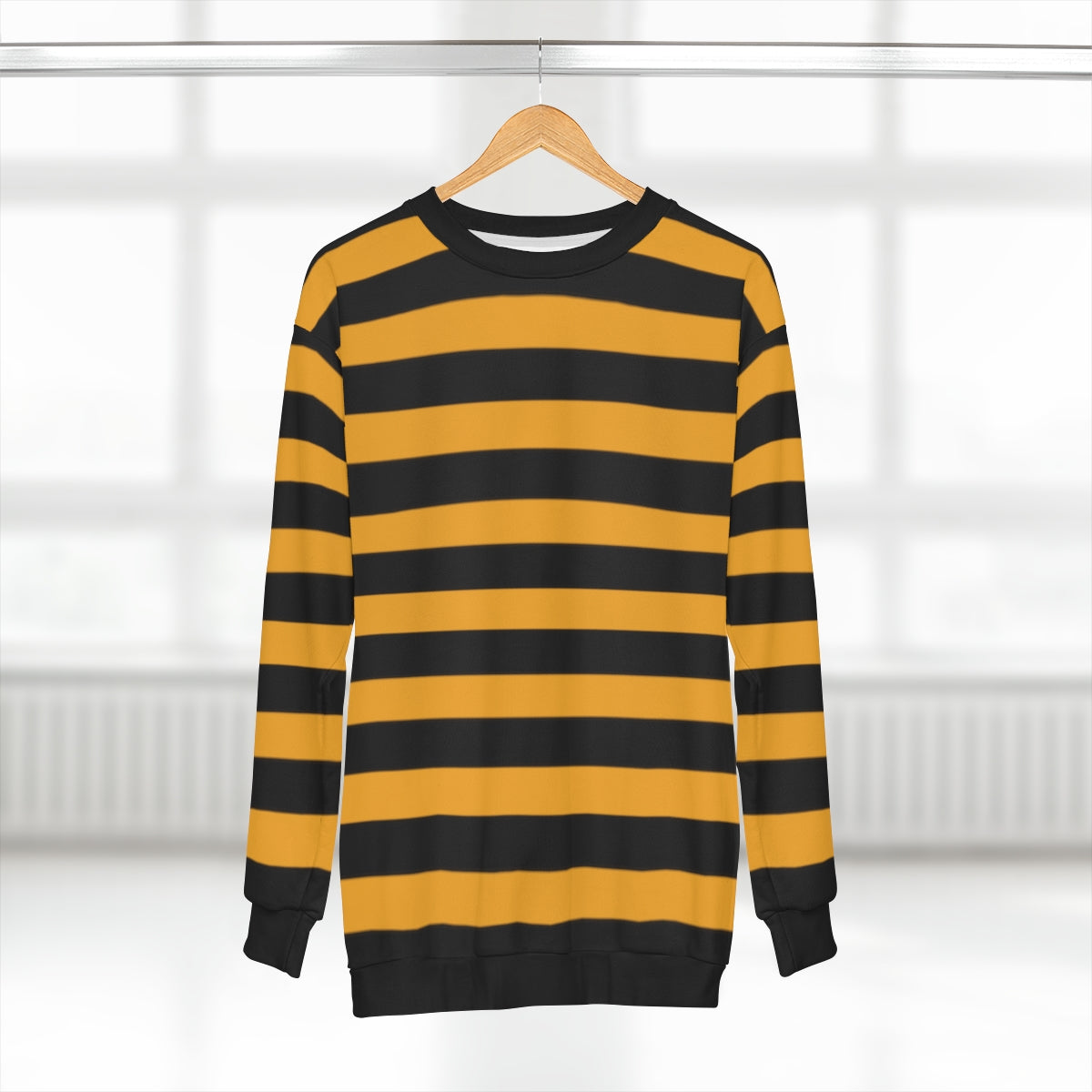 Bumble Bee Stripe Unisex Sweatshirt