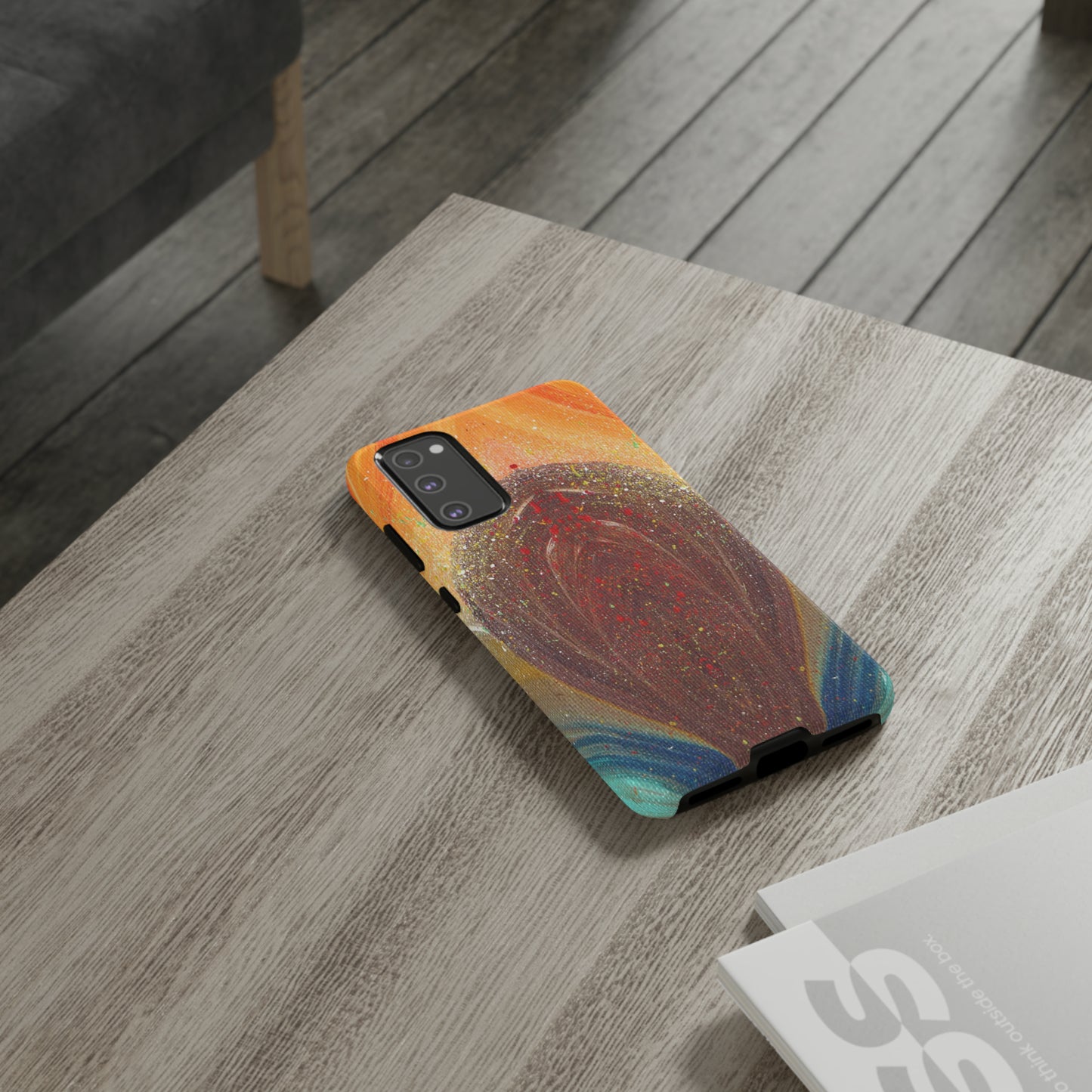 Flow of Magnetism Tough Phone Case for iPhone, Samsung, Pixel