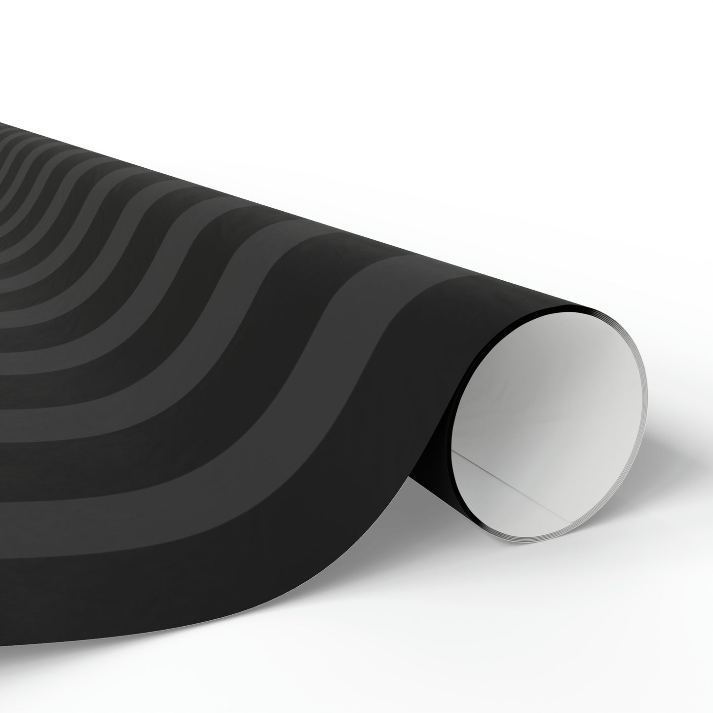 Black + Gray Stripes Wrapping Paper Roll (3 sizes)