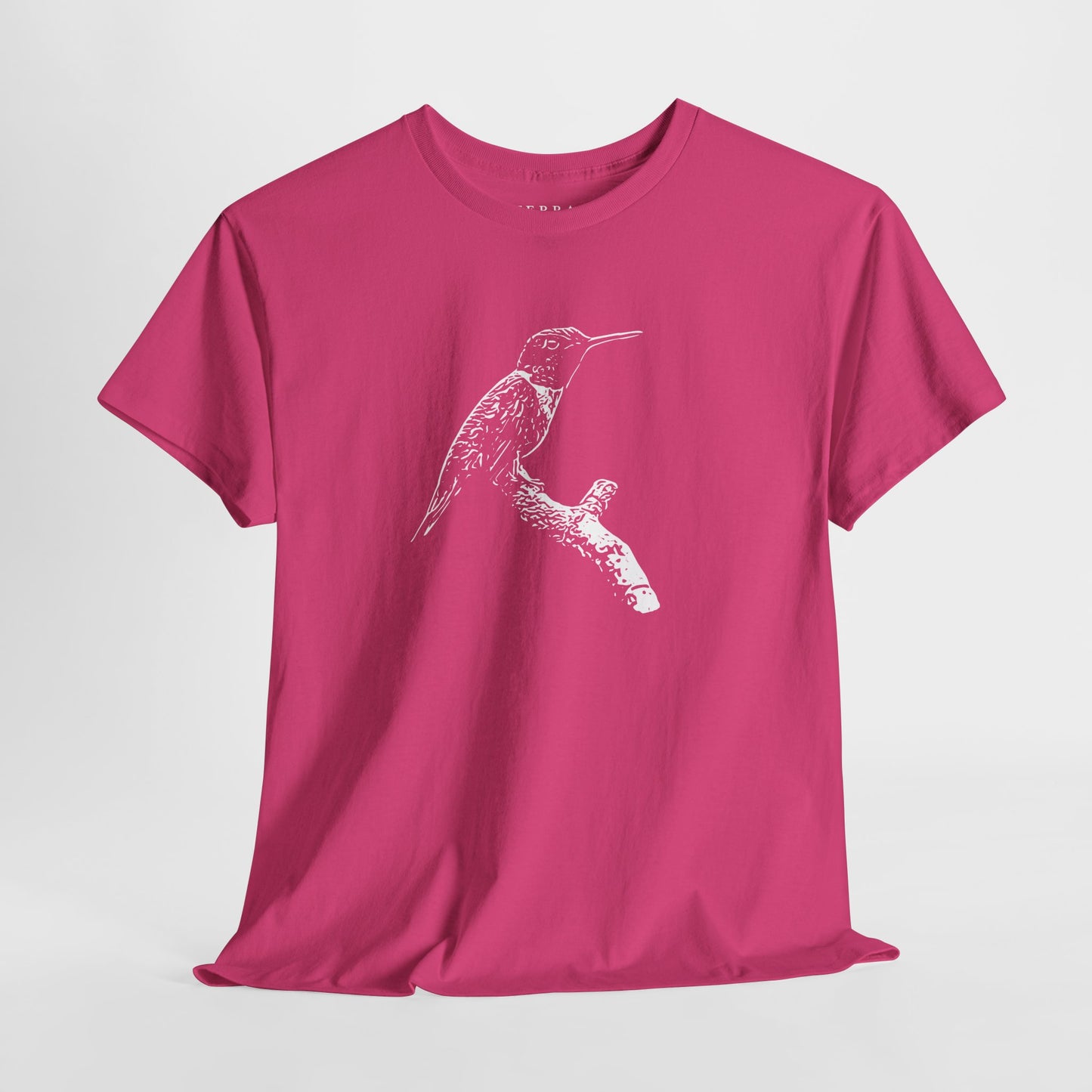 Hummingbird Adult 100% Cotton T-Shirt (Multicolors)