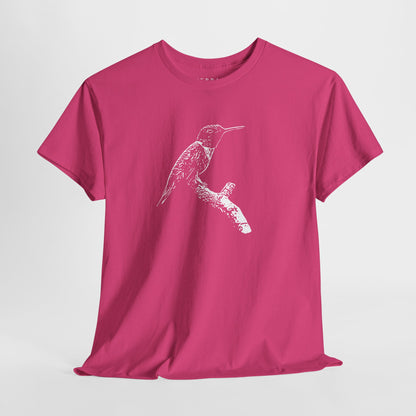 Hummingbird Adult 100% Cotton T-Shirt (Multicolors)