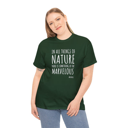 Marvelous Nature Adult 100% Cotton T-Shirt