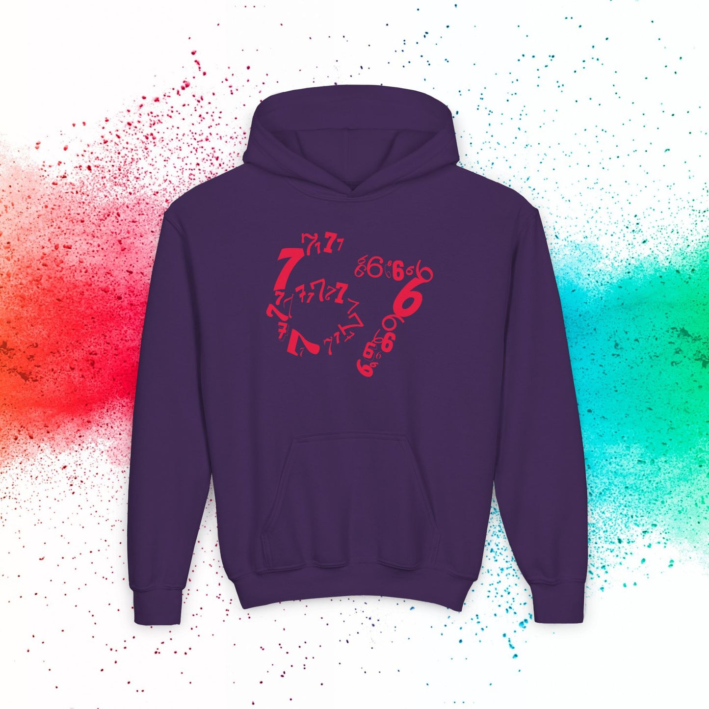 6-7 Meme Illusion Kids' Hoodie