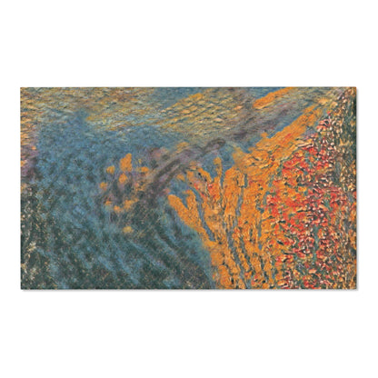 The Colors of Sunset Abstract Art Indoor Rug