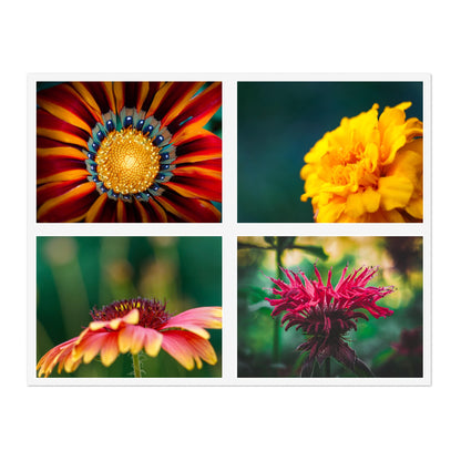 Flower Macro Photo Vinyl Stickers