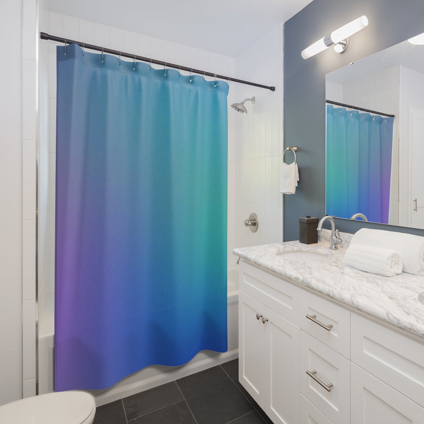 Magical Unicorn Tones Shower Curtain