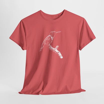 Hummingbird Adult 100% Cotton T-Shirt (Multicolors)