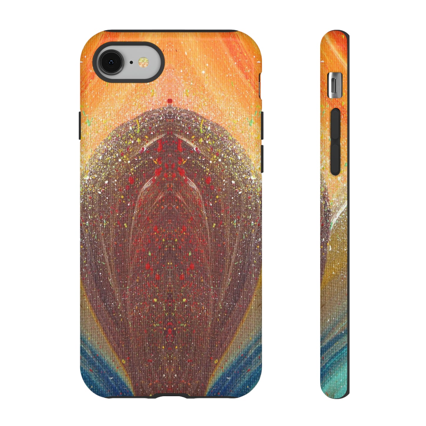 Flow of Magnetism Tough Phone Case for iPhone, Samsung, Pixel