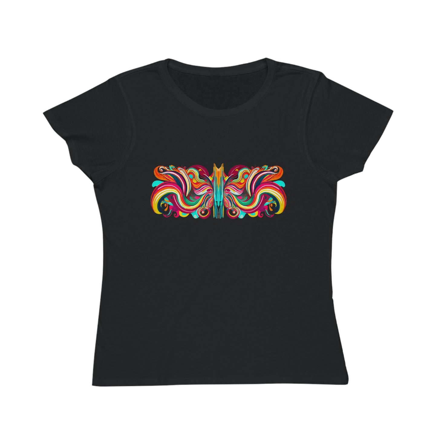 Butterfly Symmetry Organic Cotton Women's T-Shirt