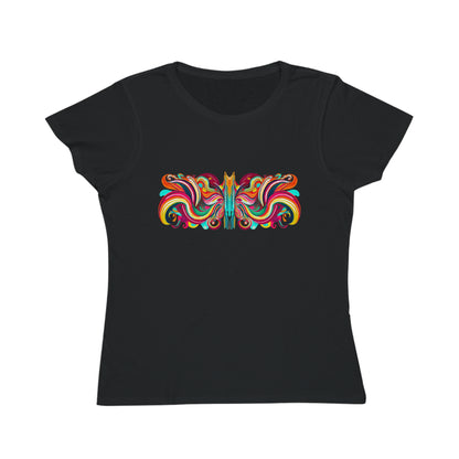 Butterfly Symmetry Organic Cotton Women's T-Shirt