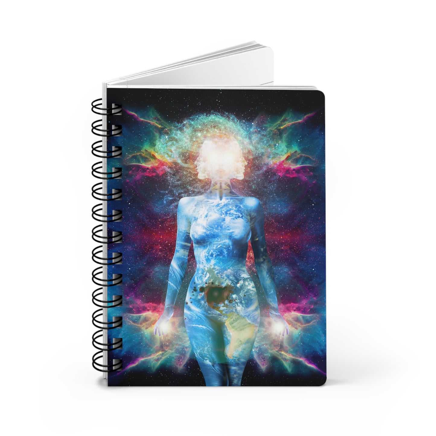 21st Century Gaia Spiral-Bound Lined Notebook