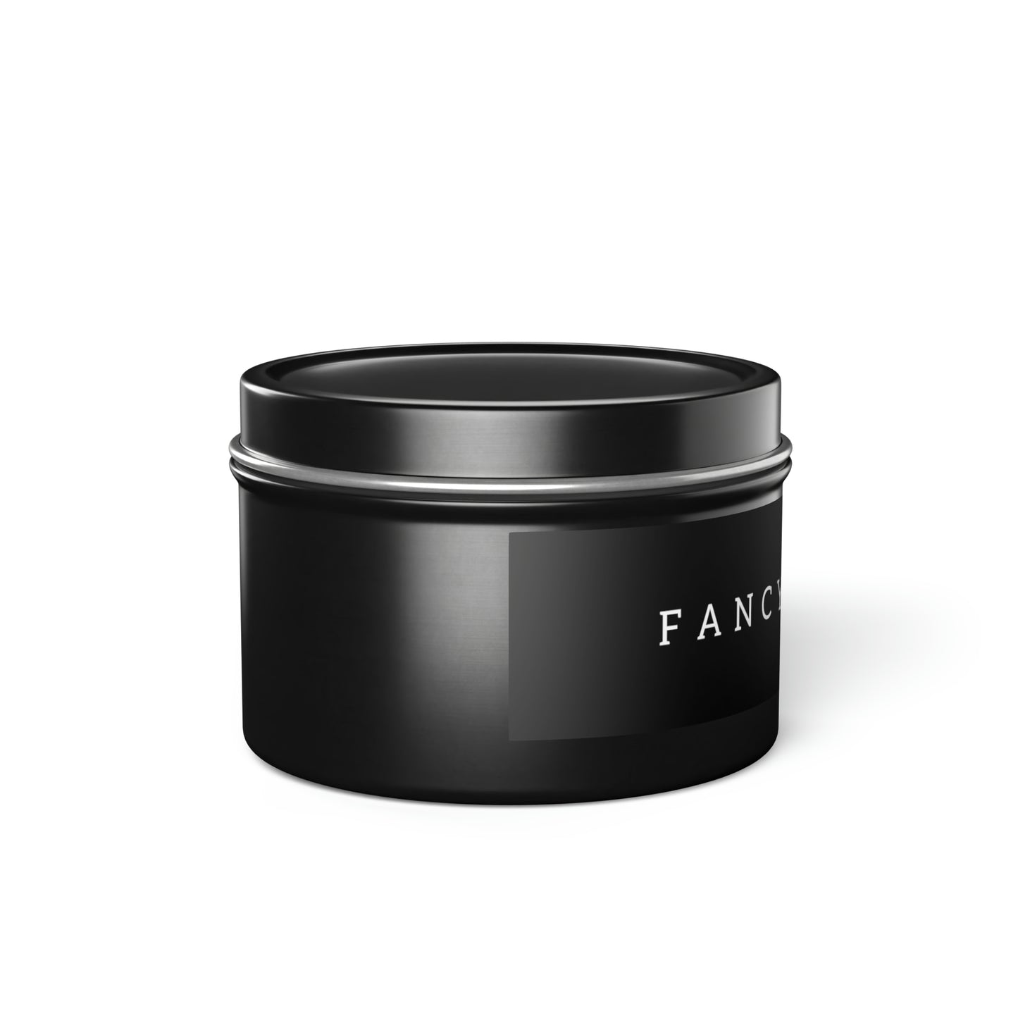 Fancy As Fuck Candle in Minimalist Black Steel Tin (2 sizes)