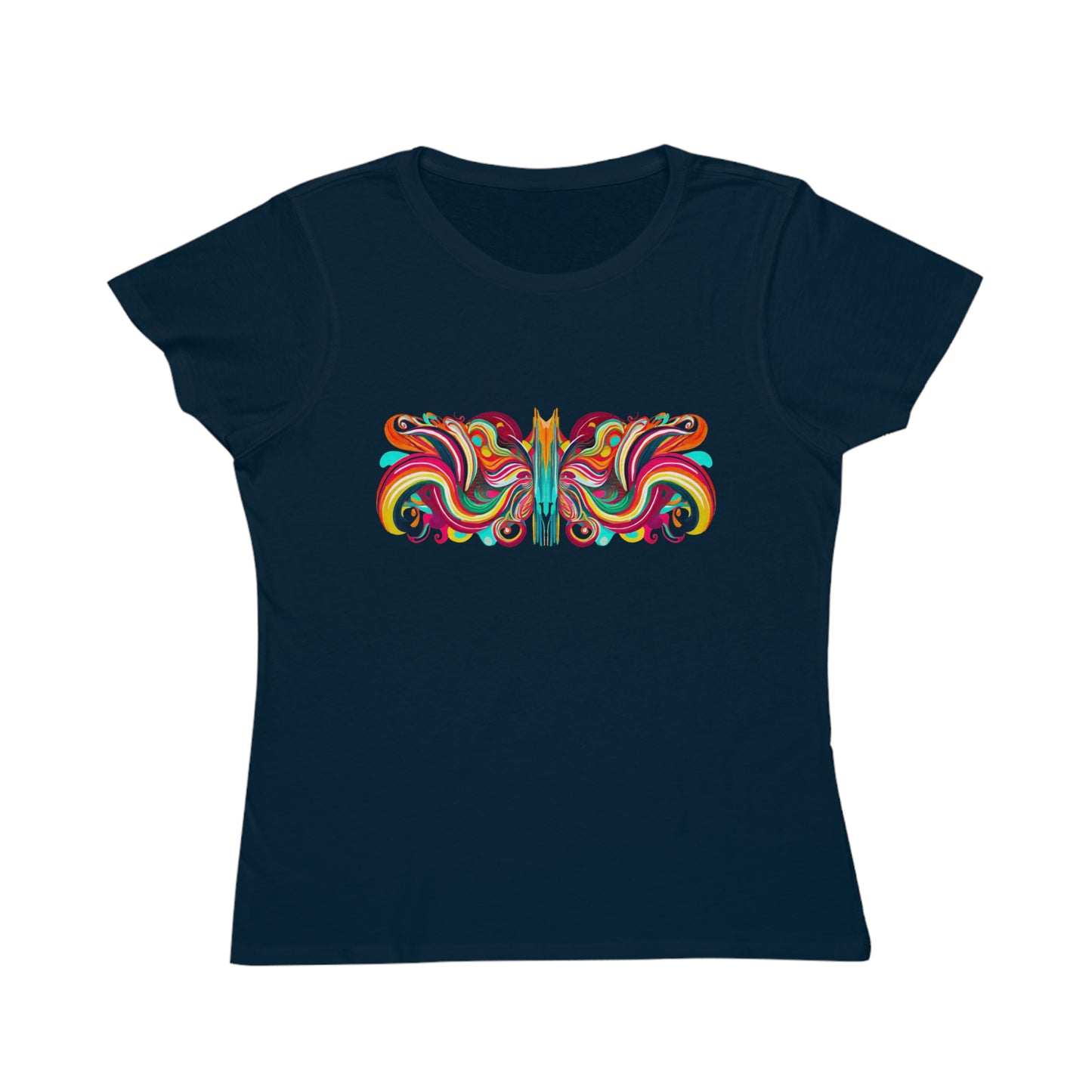 Butterfly Symmetry Organic Cotton Women's T-Shirt