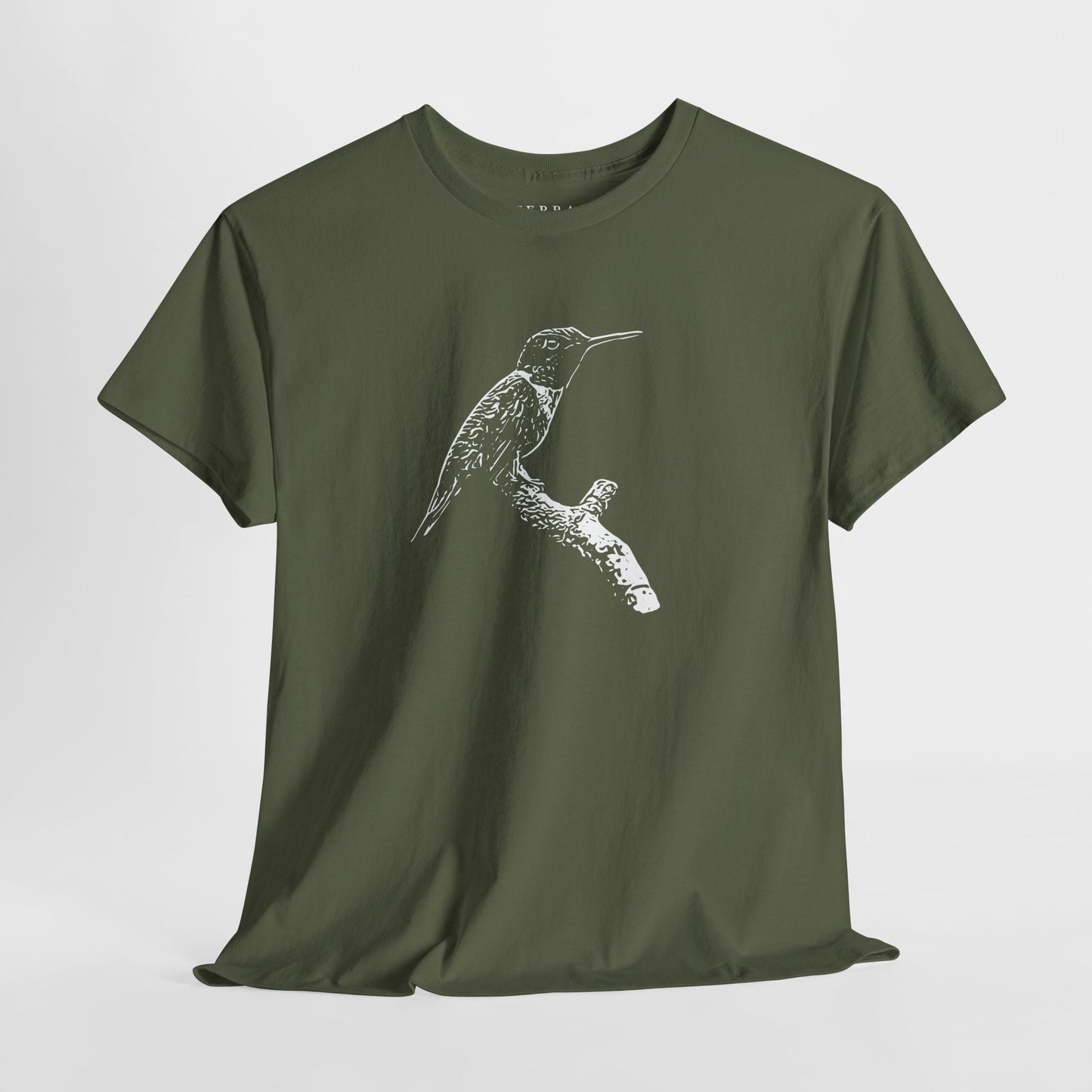 Hummingbird Adult 100% Cotton T-Shirt (Multicolors)