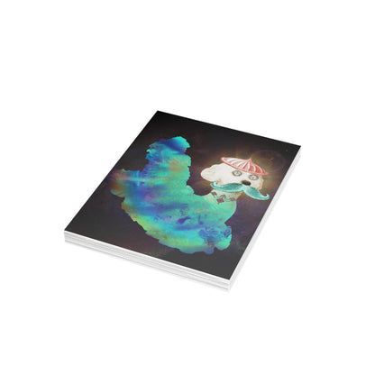 Surreal Astro Dog of Time Blank Card Bundles (w/envelopes)