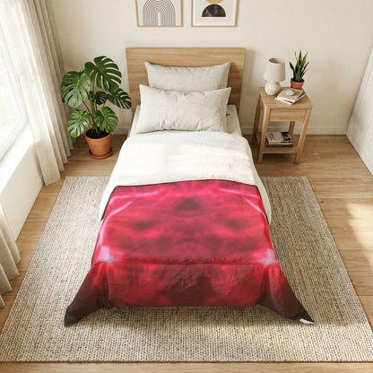 Red Electric Light 100% Cotton Comforter