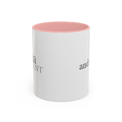 Spicy Karma Colorful Handle Ceramic Mug (11, 15oz)
