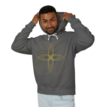 Frequencies 100% Cotton Adult Hoodie (multicolors, S-3XL)