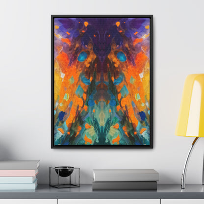 Dog Star Rises Framed Canvas Print